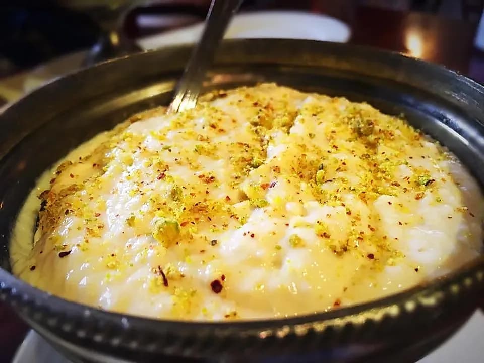 Seasonal dishes arranged for sharing