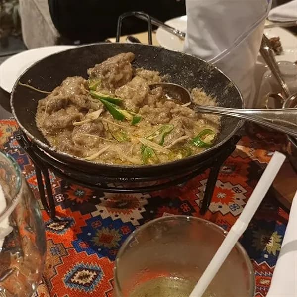Multani Mutton White Karahi