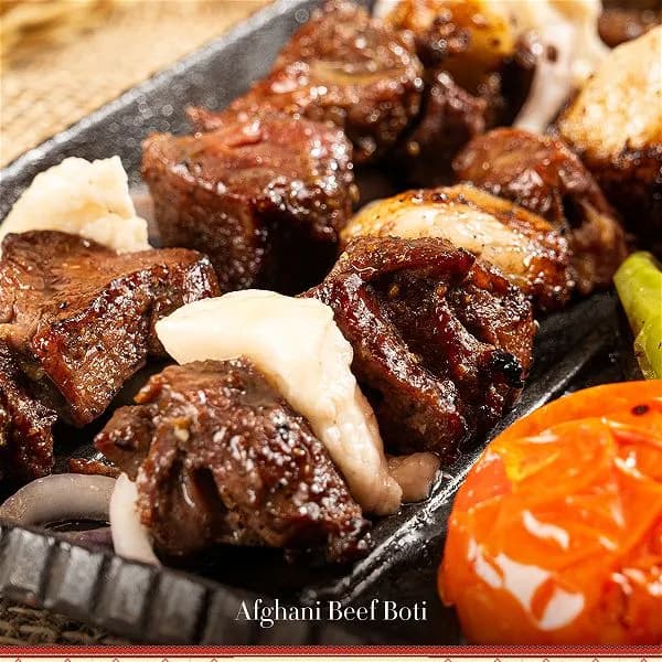 Afghani Beef Boti